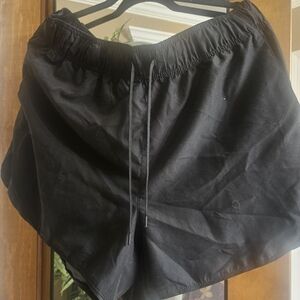 bcg Black Athletic Shorts with Drawstring